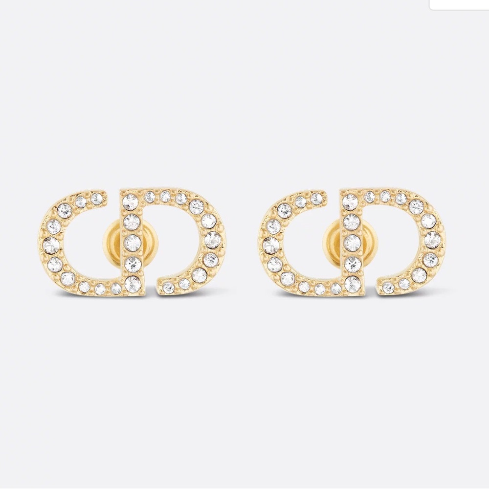 Christian Dior Petit CD stud earrings